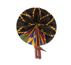 Black Handmade Fan